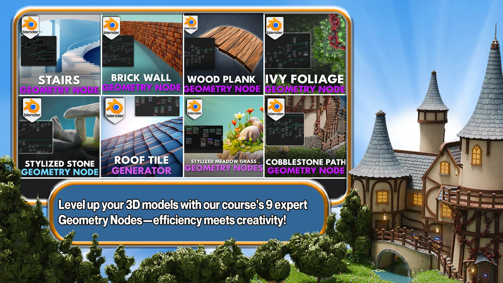 Modeling and Geometry Node Workshop screenshot 7