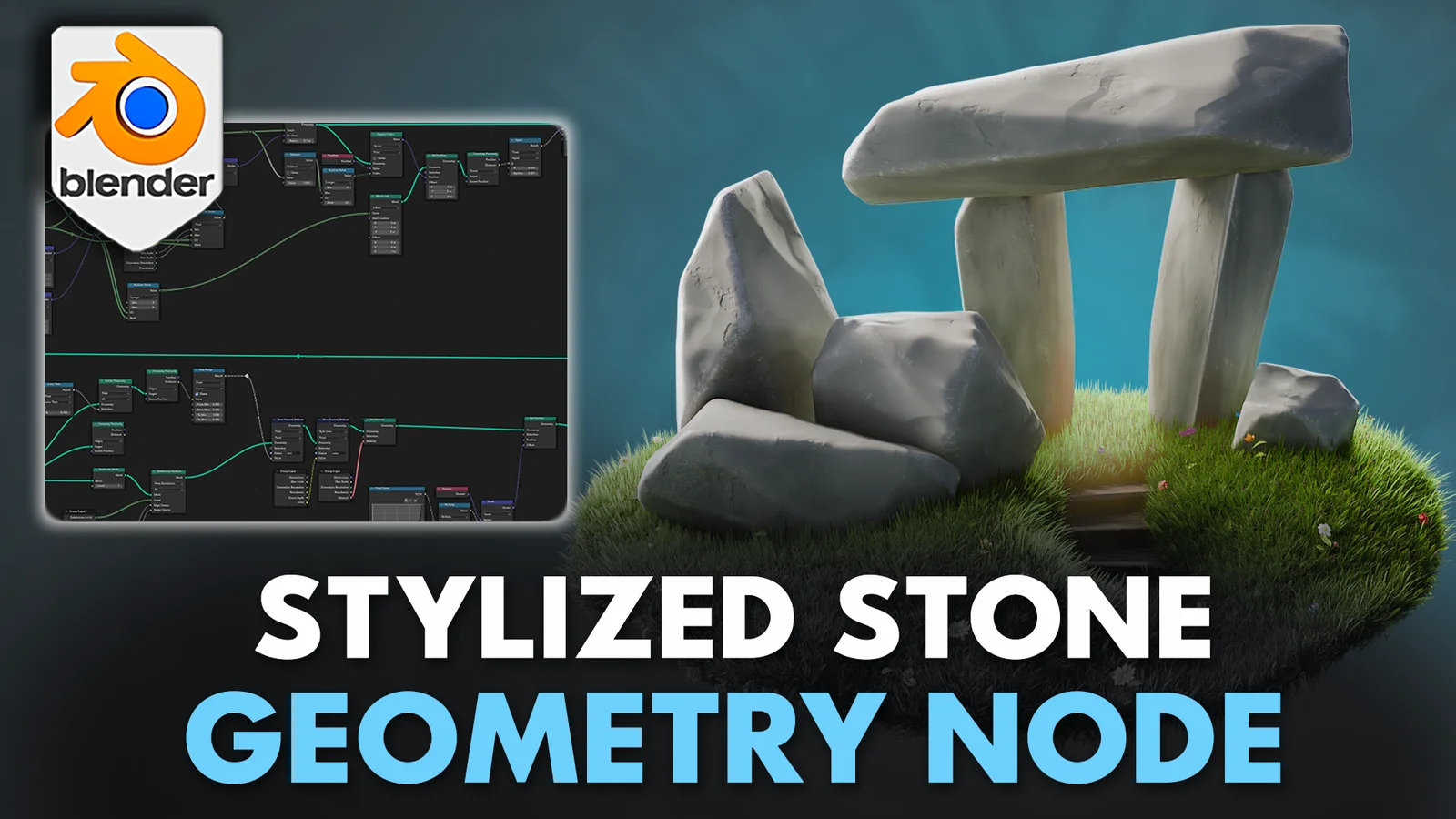 Stylized Stone Geometry Node screenshot 2
