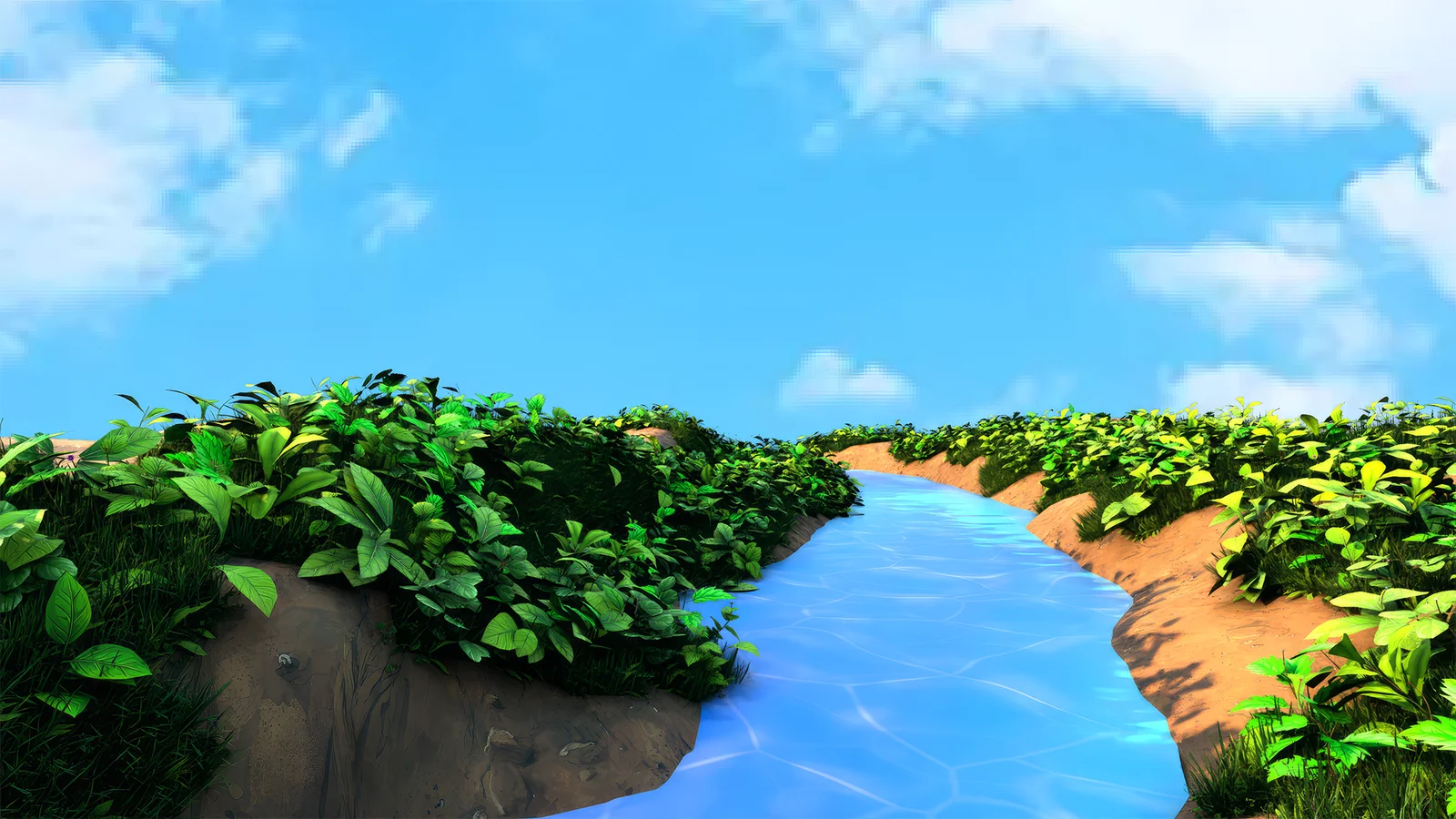 Stylized Waterfall screenshot 3