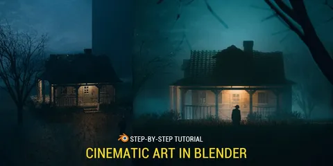 Beginner Workflow For Cinematic Art - Blender tutorials & courses