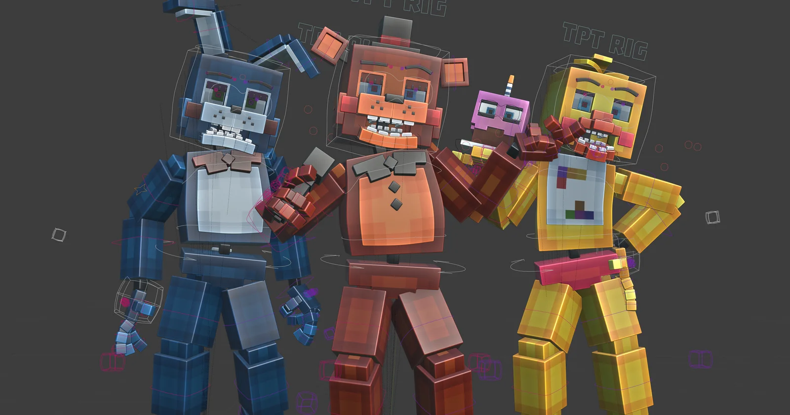 Minecraft FNAF 2 Toy Animatronics screenshot 2
