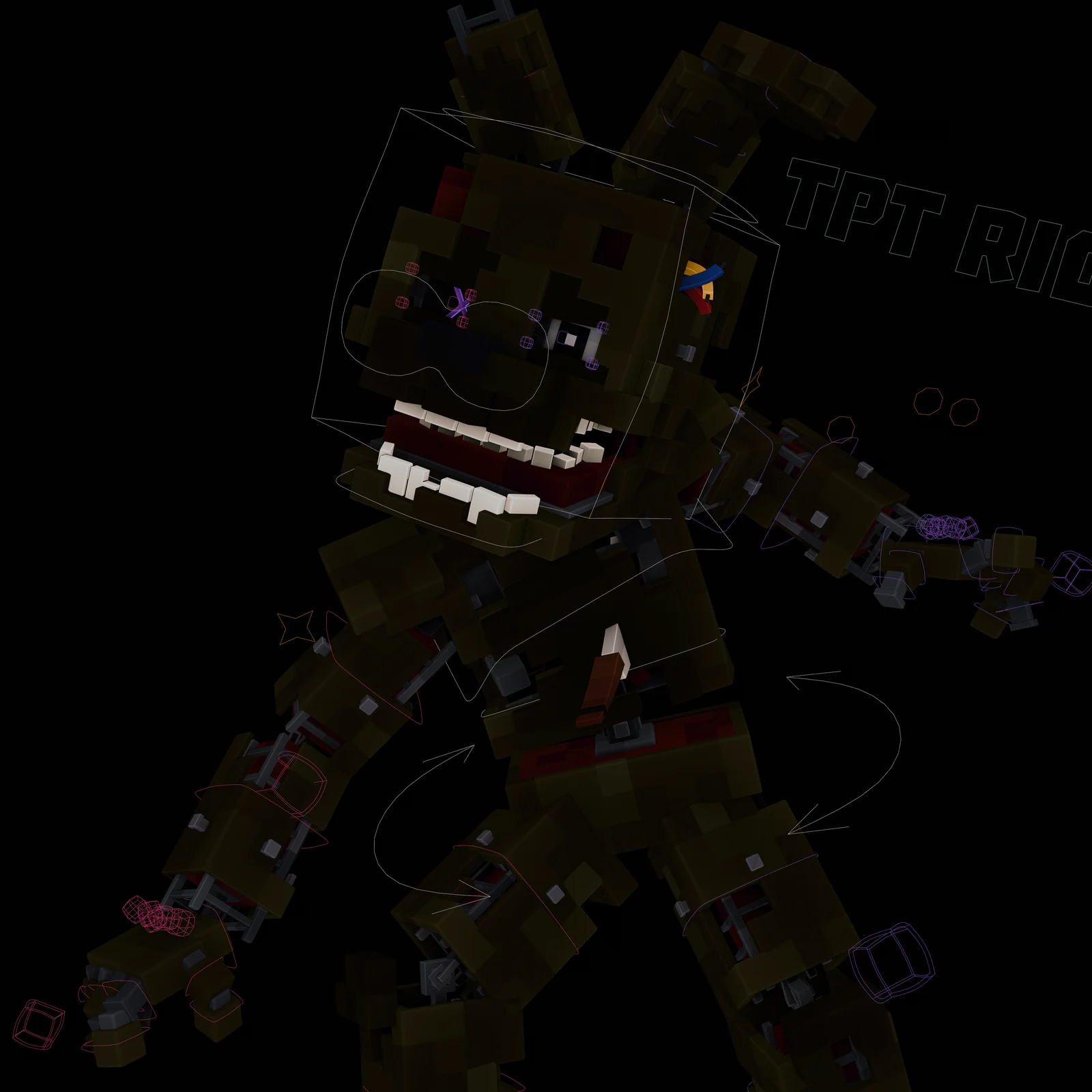 Minecraft Springtrap Rig screenshot 2