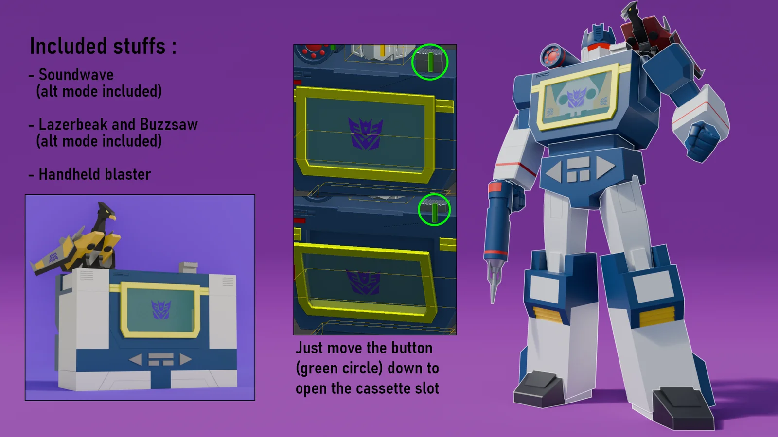 Transformers G1 Soundwave screenshot 2