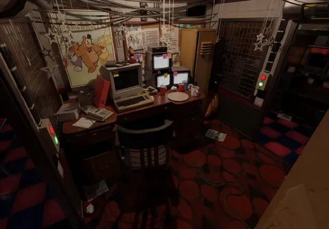 Semi-Stylized FNaF 1 Package - Blender scenes