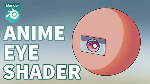 Procedural Anime Eye Shader - Blender shaders