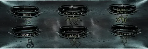 Choker Collection 01 - Blender 3d models