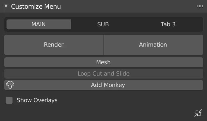 Customize Menu Editor screenshot 5
