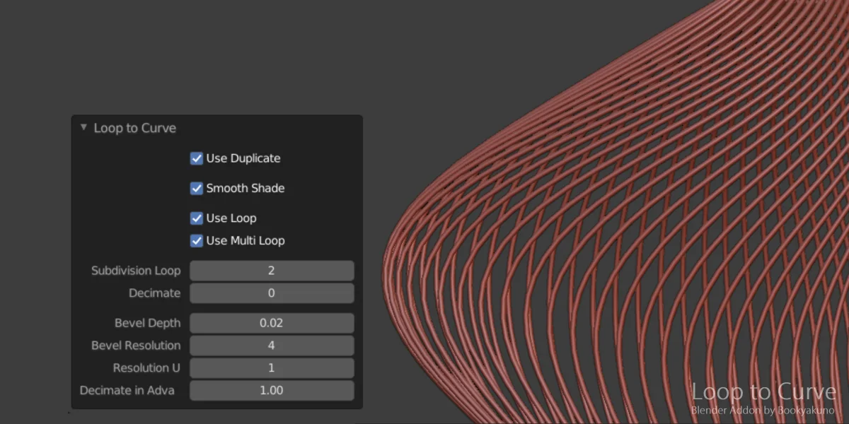 Loop to Curve screenshot 4