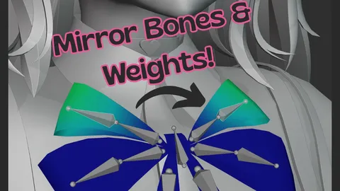 Mirror Bones & Weights - Blender addons