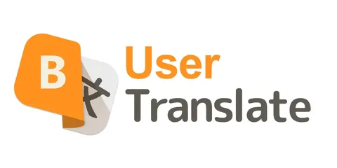 User Translate - Blender addons