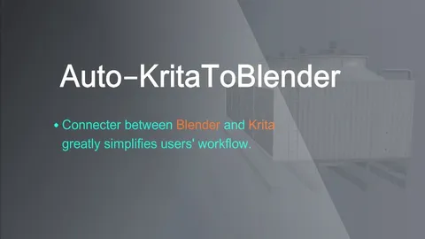 Auto Krita To Blender - Blender addons