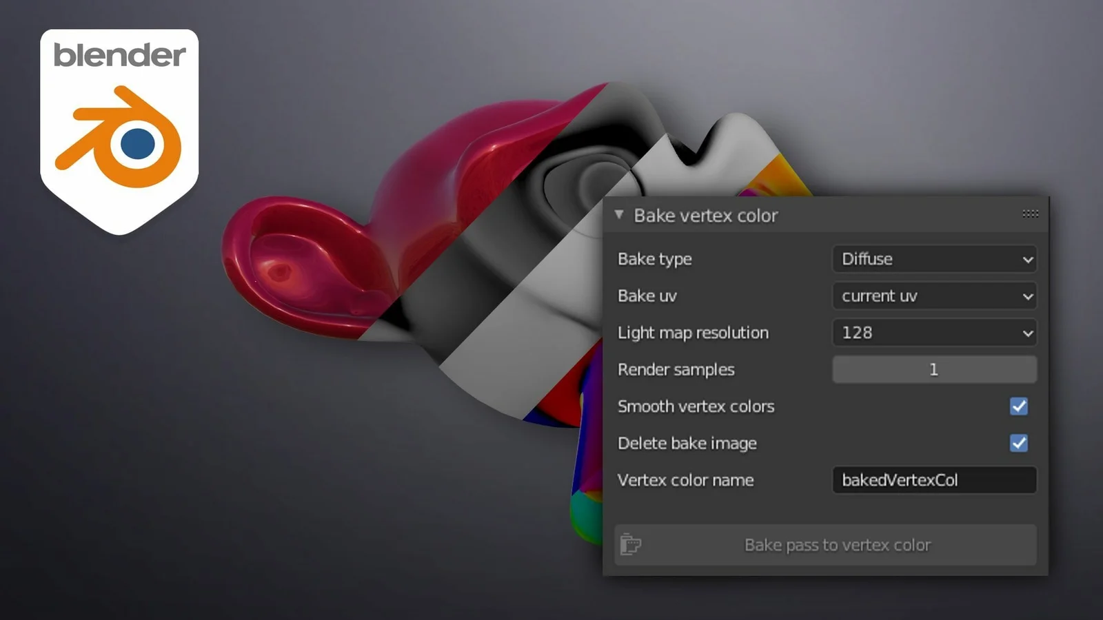Bake to Vertex Color screenshot 2