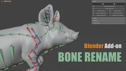 Bone Rename - Blender addons