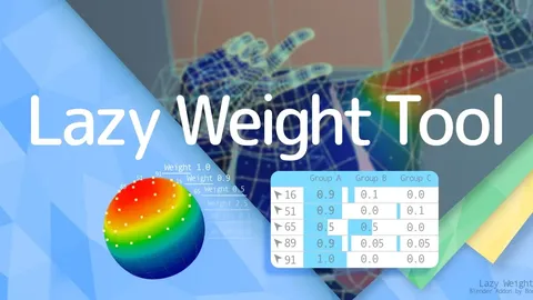 Lazy Weight Tool - Blender addons