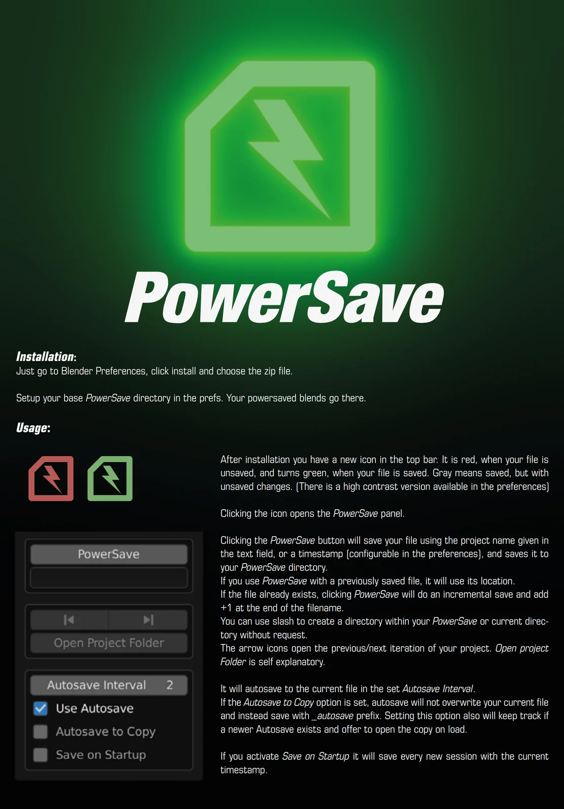 PowerSave screenshot 2