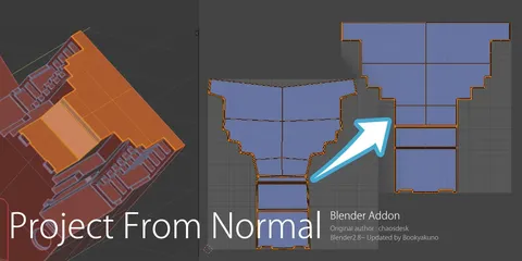 Project From Normal - Blender addons