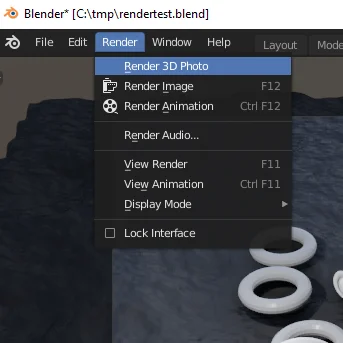 Render 3D Photo screenshot 2