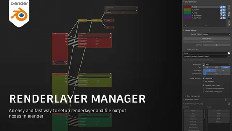 Renderlayer Manager - Blender addons