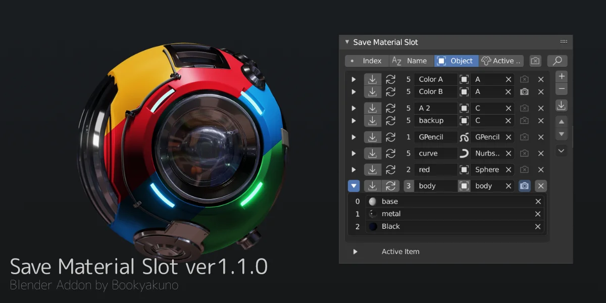 Save Material Slot screenshot 3