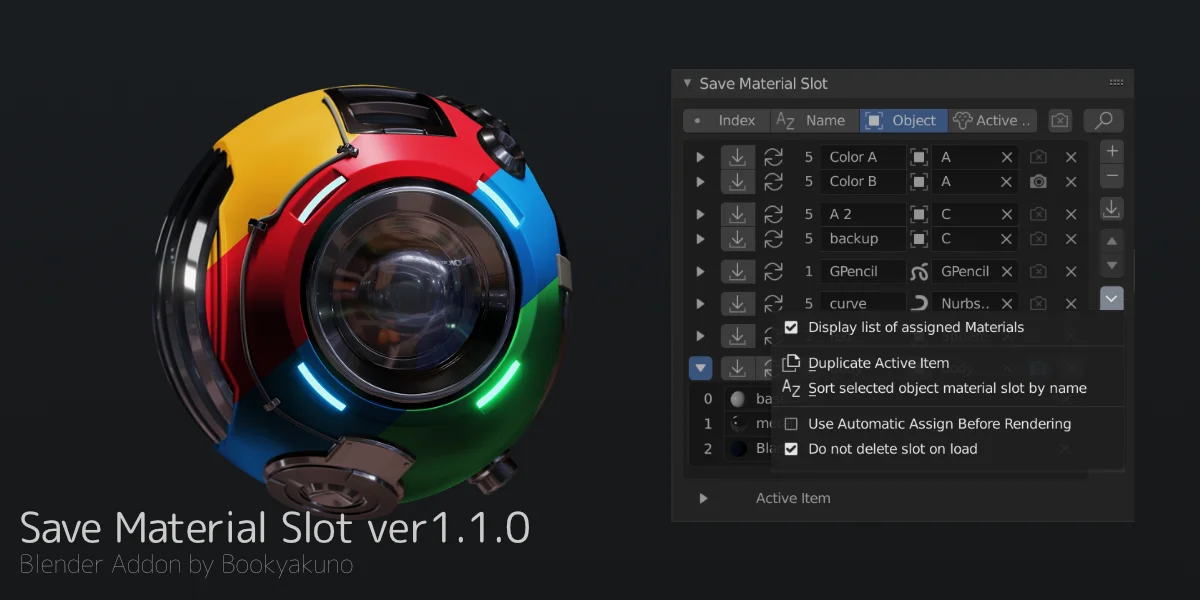 Save Material Slot screenshot 4