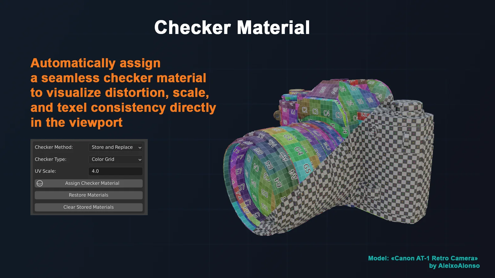 Texel Density Checker screenshot 4