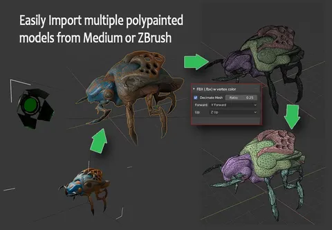 Multiple FBX Importer - Blender addons