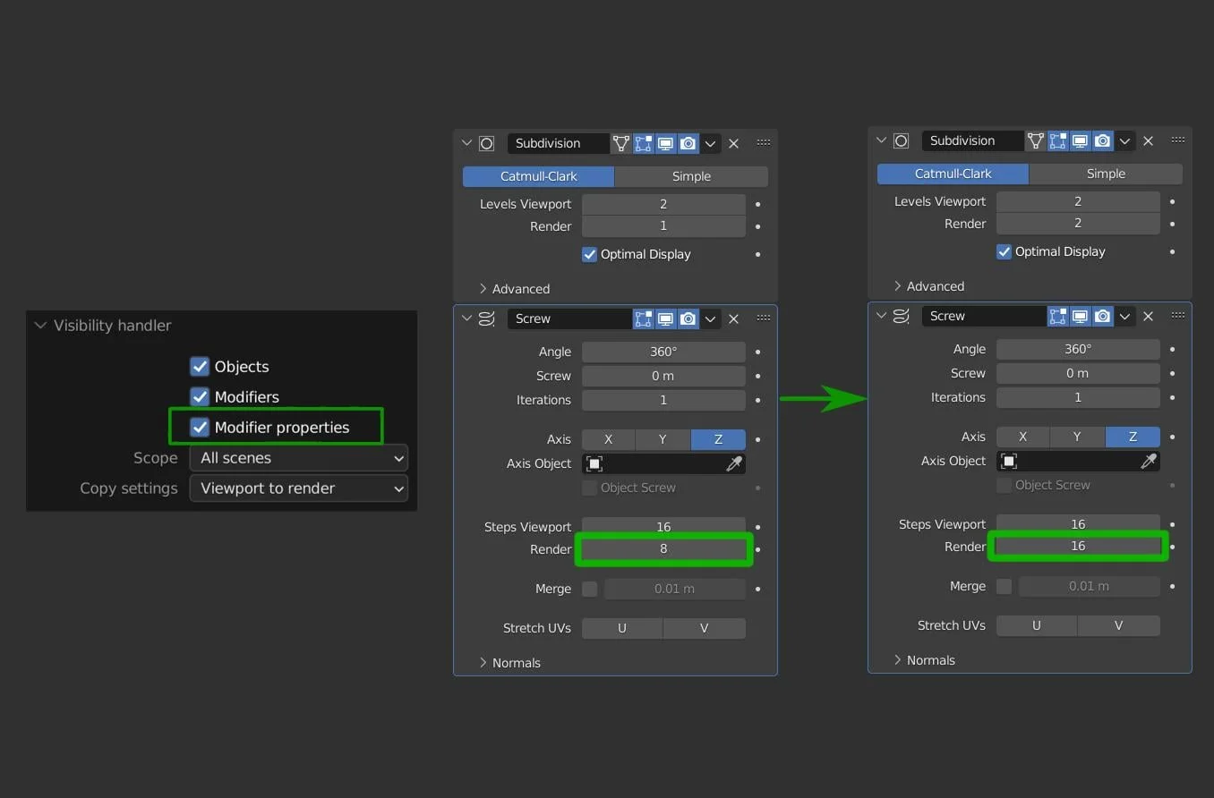 Visibility Handler screenshot 3