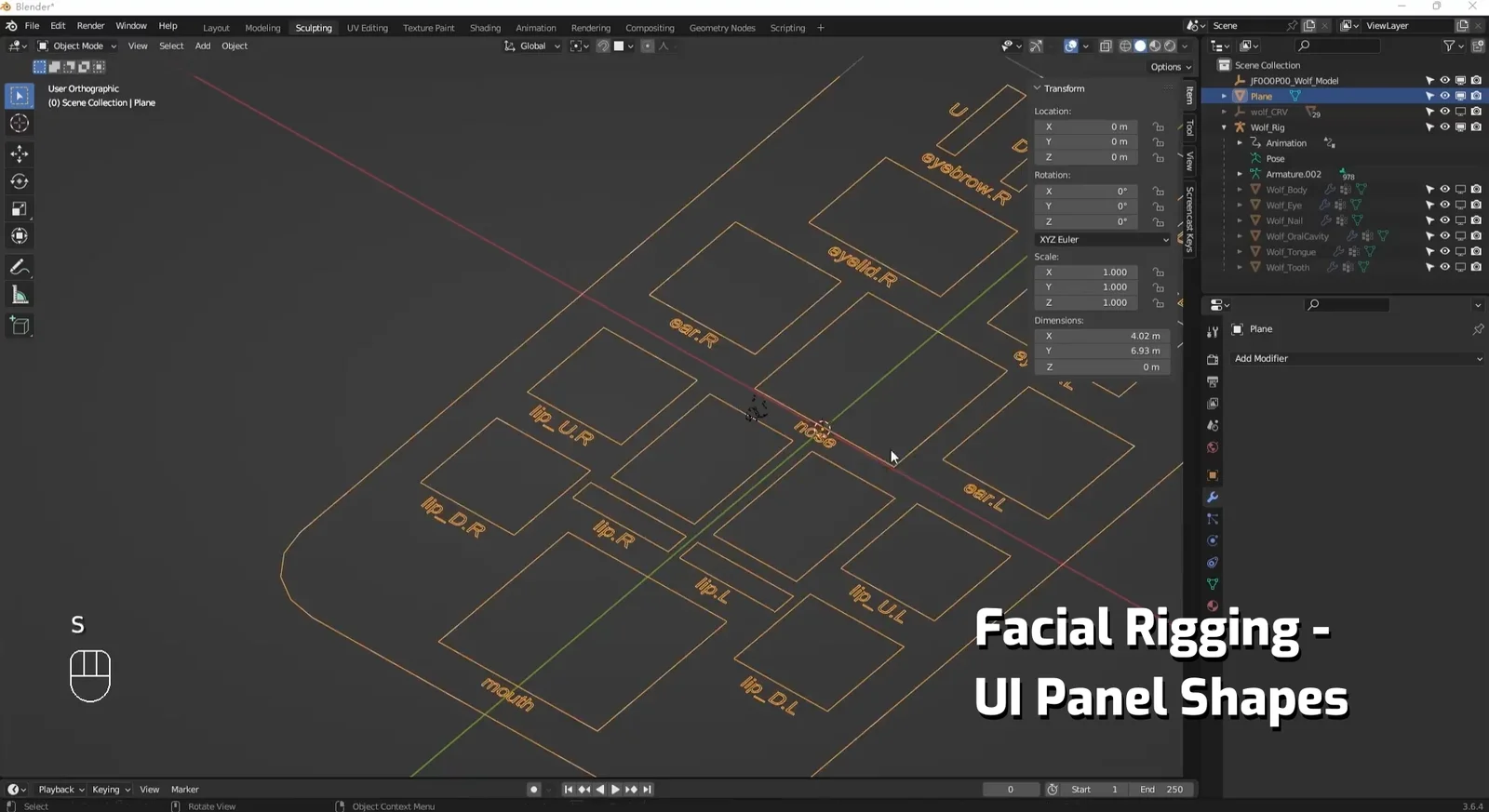 Eurasian Wolf Advanced Rigging Case Study screenshot 7