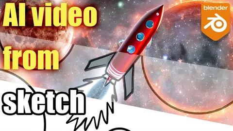 AI Video Generation Source Files - Blender tutorials & courses