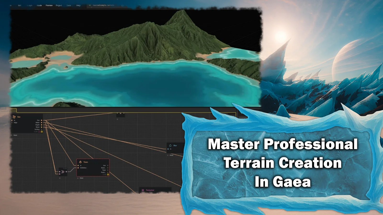 Blender and Gaea Masterclass screenshot 4