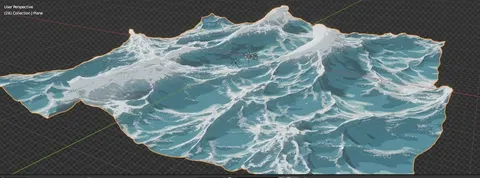 Anime Oceans - Blender addons