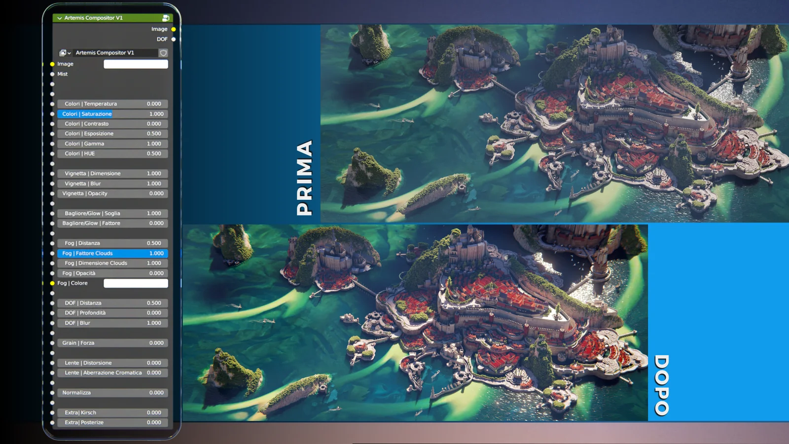 Artemis Compositor Node screenshot 2