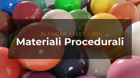 Procedural Materials 001 - Blender shaders