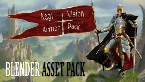 Kagi Vision Armor Pack - Blender 3d models