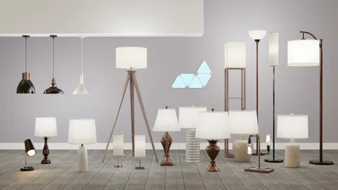 Lamps And Such - Blender 3d models