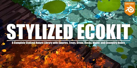 Stylized EcoKit - Blender 3d models