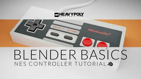 Blender Basics: NES Controller - Blender tutorials & courses
