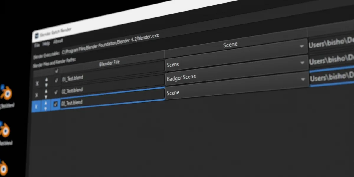 Blender Batch Render screenshot 6