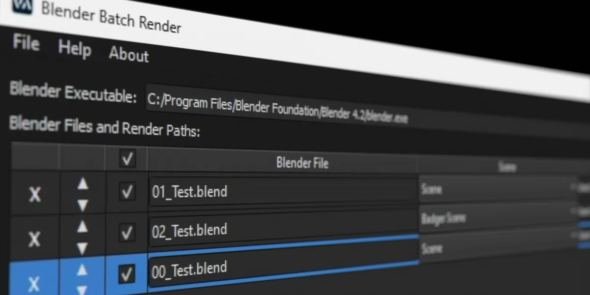 Blender Batch Render screenshot 8