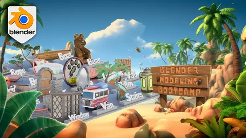 Beginner's Bootcamp - Blender tutorials & courses
