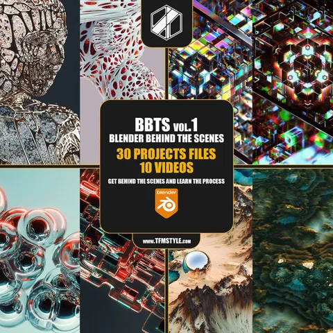 Behind The Scene Vol 1 - Blender tutorials & courses