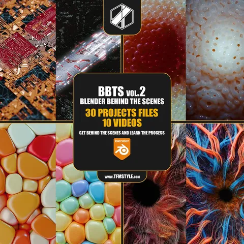 Behind The Scene Vol. 2 - Blender tutorials & courses