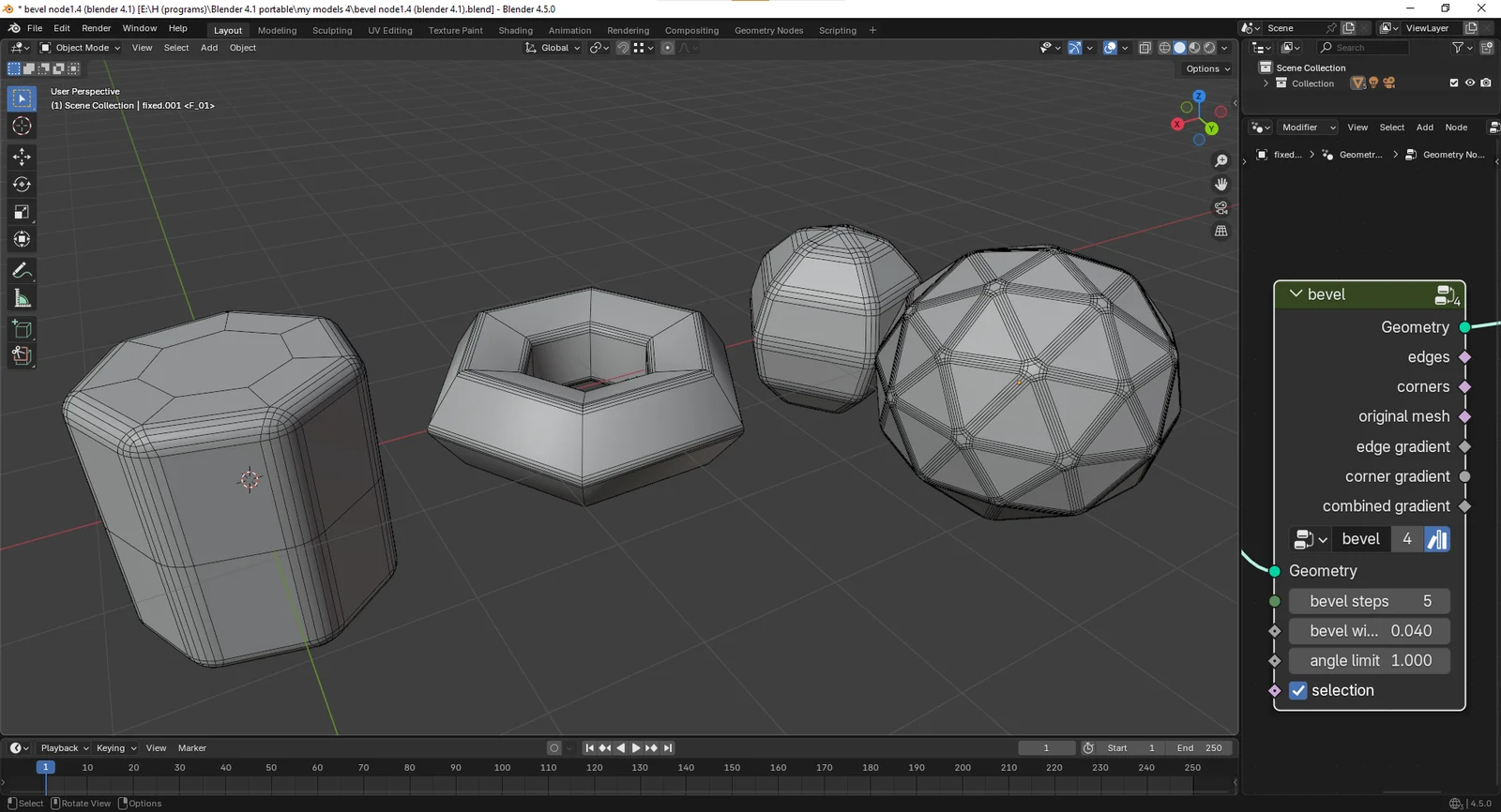 Bevel Node screenshot 3