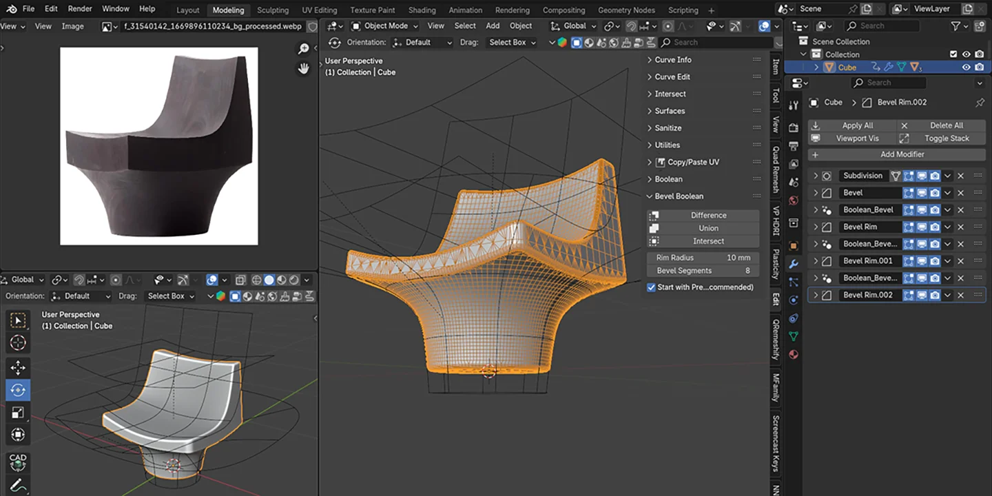 Boolean Bevel screenshot 5