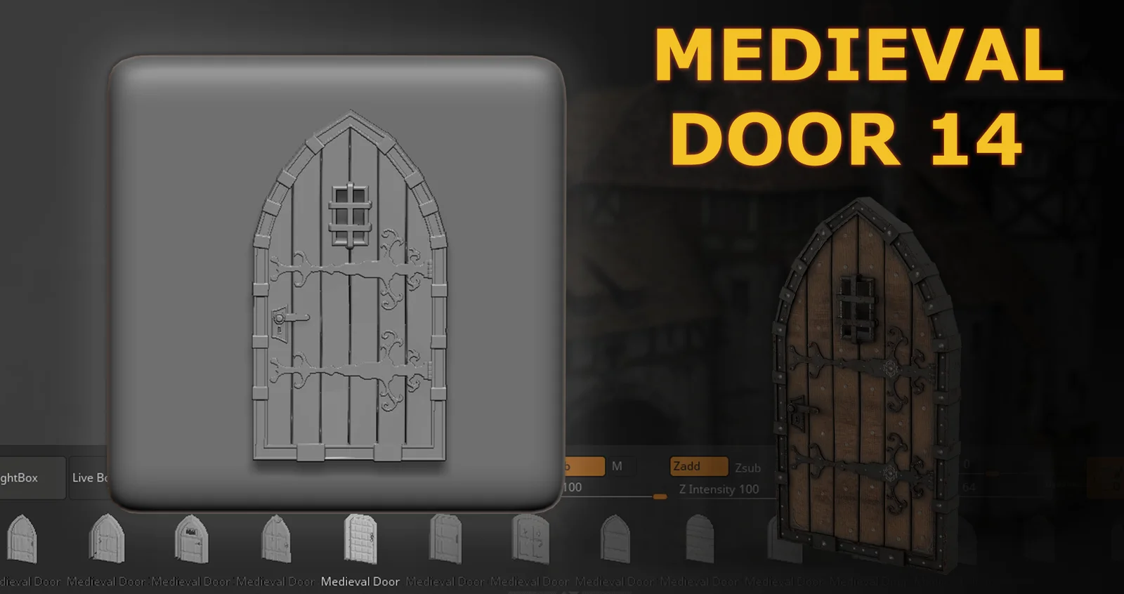 Medieval Doors Brush Pack screenshot 6