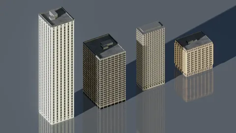 Everyday City Building Pack 01 - Blender 3d models