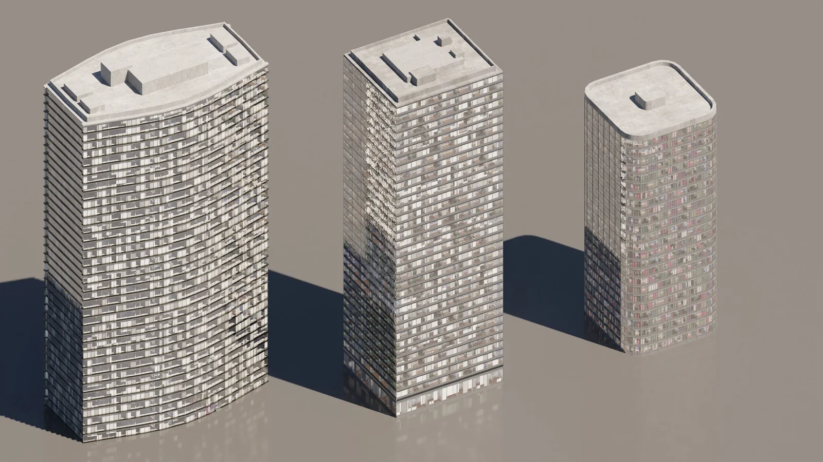 Building Pack 04: Glass Towers screenshot 2