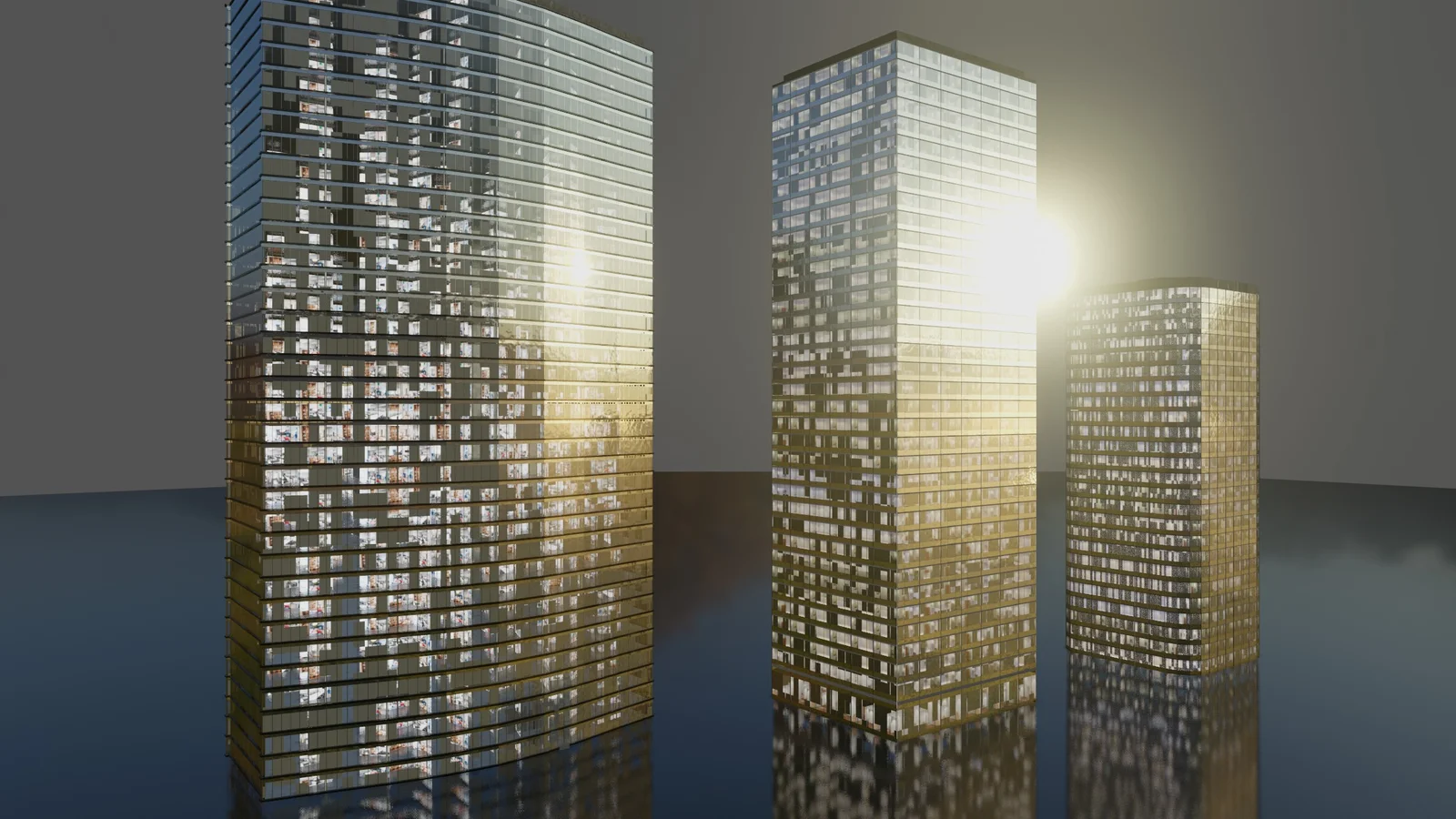 Building Pack 04: Glass Towers screenshot 4