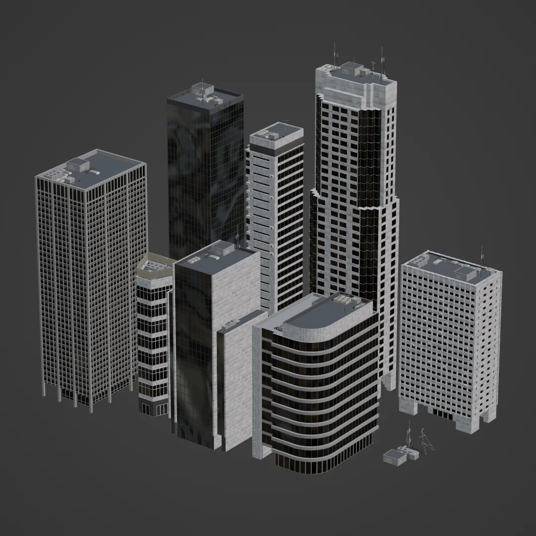 Buildings Set screenshot 3