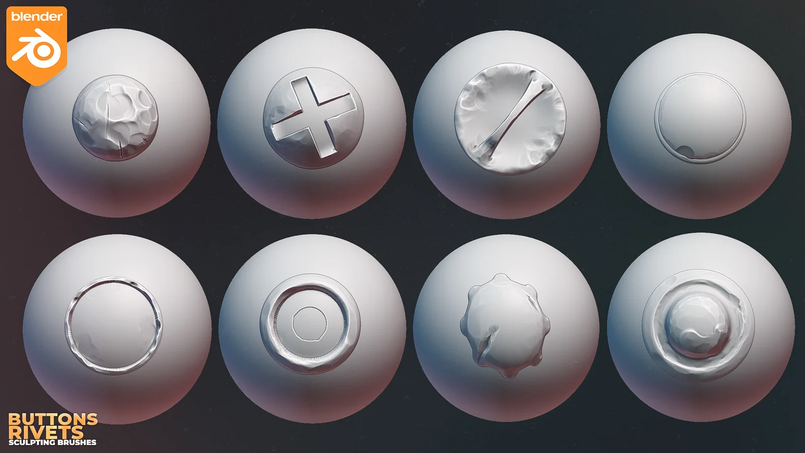 Buttons And Rivets Brushes screenshot 2